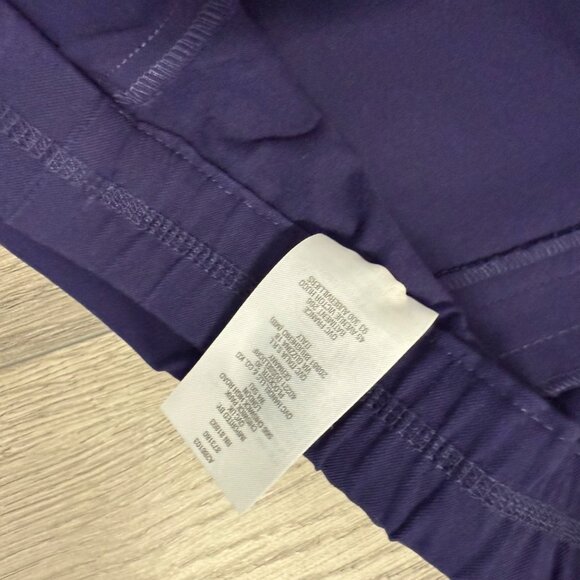 Isaac Mizrahi Wide Leg Pants Plus Size 24 Lilac Purple Stretch 24/7 Pull On - Picture 14 of 16